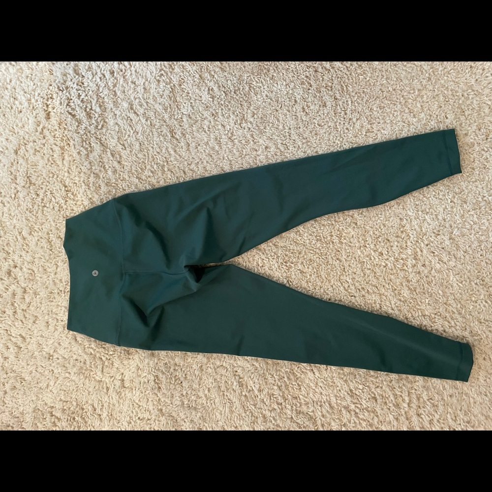 90 Degrees Green Full Length Leggings